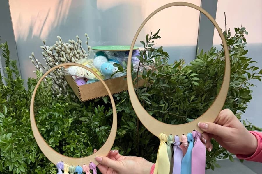 Trwają przygotowania do Jarmarku Wielkanocnego.